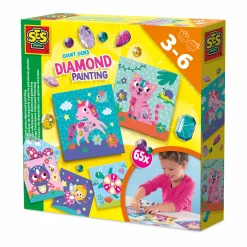 SES CREATIVE Mega Edelsteine Diamond Painting*Kinder Malen & Kneten