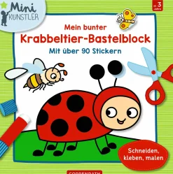 COPPENRATH Mein bunter Krabbeltier-Bastelblock*Kinder Malen & Kneten|Kinderbücher