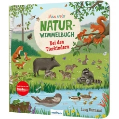 THIENEMANN Mein erstes Natur-Wimmelbuch: Bei den Tierkindern*Kinder Kinderbücher|Spielzeug Ab 2 Jahre