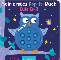arsEdition Mein erstes Pop-it-Buch - Eule Emil*Kinder Kinderbücher