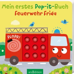 arsEdition Mein erstes Pop-it-Buch - Feuerwehr Frida*Kinder Kinderbücher