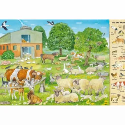 ess!inger Mein erstes Wimmelbuch: Tierkinder*Kinder Kinderbücher|Spielzeug Ab 3 Jahren