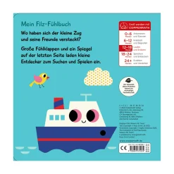 COPPENRATH Mein Filz-Fühlbuch: Kuckuck, kleiner Zug!*Kinder Kinderbücher