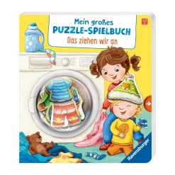 Ravensburger Mein großes Puzzle-Spielbuch: Das ziehen wir an*Kinder Kinderbücher