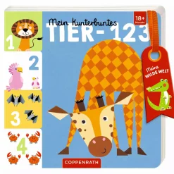 COPPENRATH Mein kunterbuntes Tier-123 - Meine wilde Welt*Kinder Kinderbücher