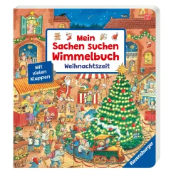 Ravensburger Mein Sachen suchen Wimmelbuch: Weihnachtszeit*Kinder Kinderbücher