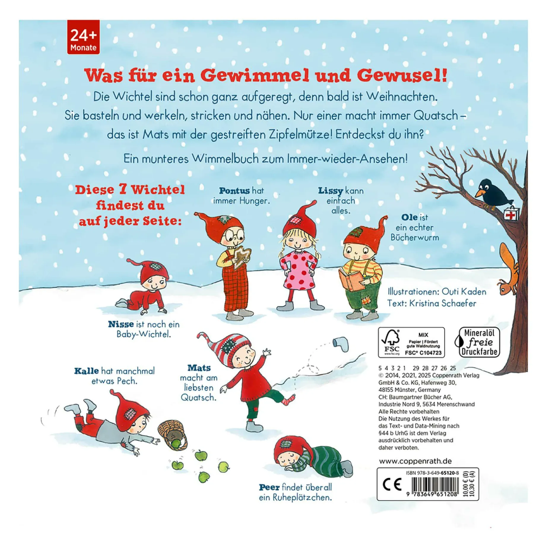 COPPENRATH Mein Winterwichtel-Wimmelbuch*Kinder Kinderbücher