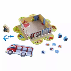HABA Meine ersten Spiele - Feuerwehr*Kinder Lernspielzeug