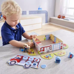 HABA Meine ersten Spiele - Feuerwehr*Kinder Lernspielzeug