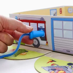 HABA Meine ersten Spiele - Feuerwehr*Kinder Lernspielzeug