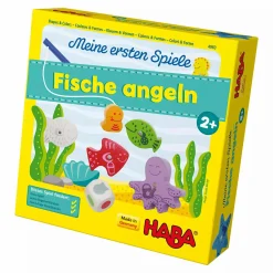 HABA Meine ersten Spiele - Fische Angeln*Kinder Lernspielzeug|Spielzeug Ab 2 Jahre