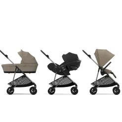 cybex Melio Almond*Kinder Kombi-Kinderwagen