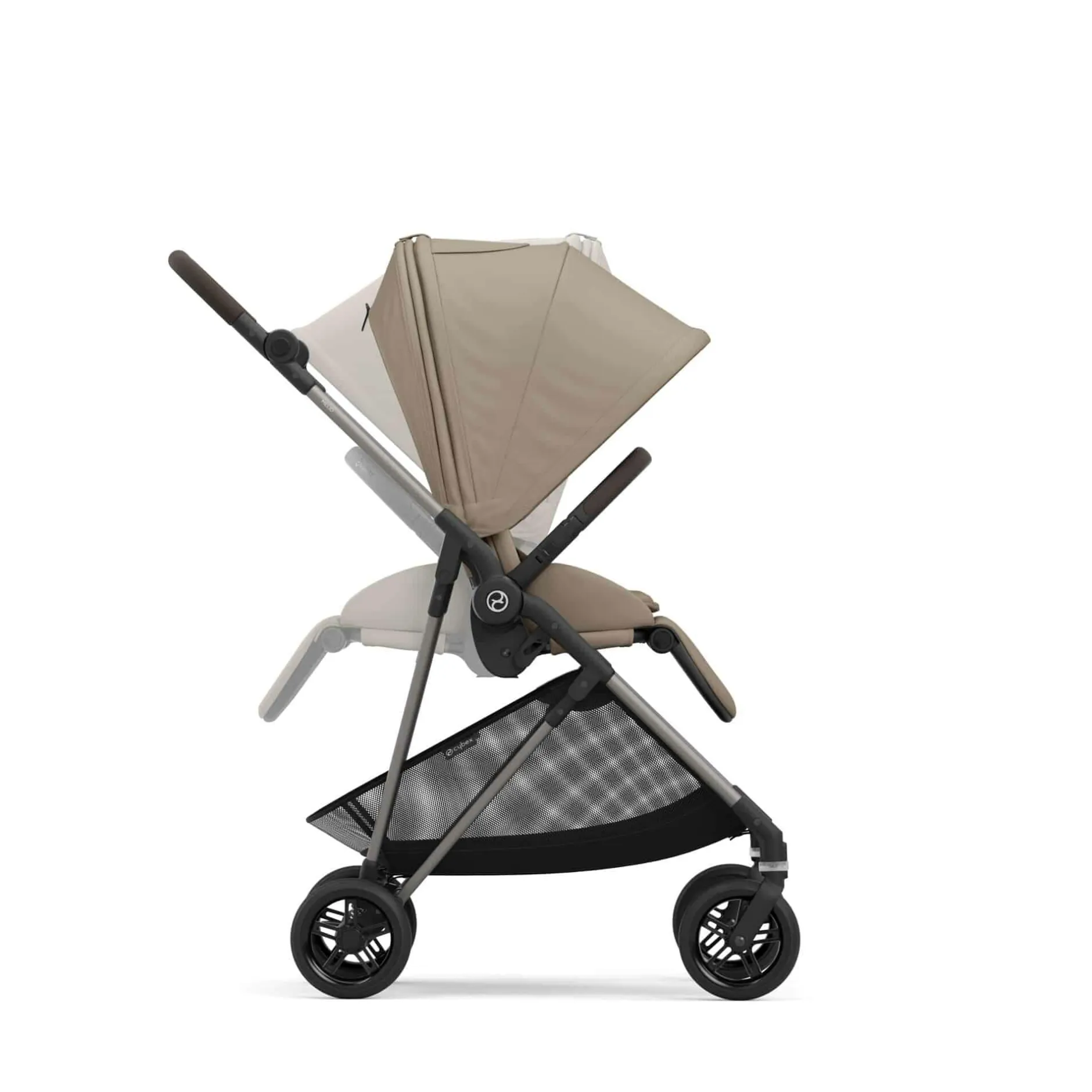 cybex Melio Almond*Kinder Kombi-Kinderwagen