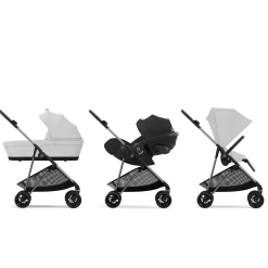 cybex Melio Fog Grey*Kinder Kombi-Kinderwagen