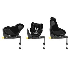 MAXI-COSI Mica 360 Pro Authentic Black*Kinder Reboarder 0-18 Kg, Gruppe 0+/1