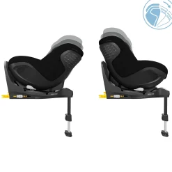 MAXI-COSI Mica 360 Pro Authentic Black*Kinder Reboarder 0-18 Kg, Gruppe 0+/1