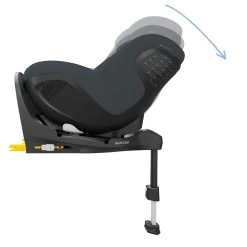 MAXI-COSI Mica 360 Pro Authentic Graphite*Kinder Reboarder 0-18 Kg, Gruppe 0+/1