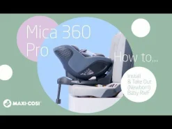 MAXI-COSI Mica 360 Pro Authentic Graphite*Kinder Reboarder 0-18 Kg, Gruppe 0+/1