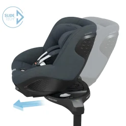 MAXI-COSI Mica 360 Pro Authentic Graphite*Kinder Reboarder 0-18 Kg, Gruppe 0+/1