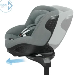 MAXI-COSI Mica 360 Pro Authentic Grey*Kinder Reboarder 0-18 Kg, Gruppe 0+/1