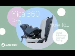 MAXI-COSI Mica 360 Pro Authentic Truffle*Kinder Reboarder 0-18 Kg, Gruppe 0+/1