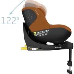 MAXI-COSI Mica Pro Eco i-Size Authentic Cognac*Kinder Kindersitze Isofix|Reboarder 0-18 Kg, Gruppe 0+/1