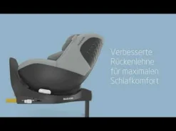 MAXI-COSI Mica Pro Eco i-Size Authentic Black*Kinder Kindersitze Isofix|Reboarder 0-18 Kg, Gruppe 0+/1