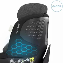 MAXI-COSI Mica Pro Eco i-Size Authentic Black*Kinder Kindersitze Isofix|Reboarder 0-18 Kg, Gruppe 0+/1
