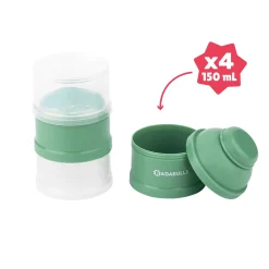 badabulle Milchpulver-Portionierer Soft Green* Nahrungsbehälter