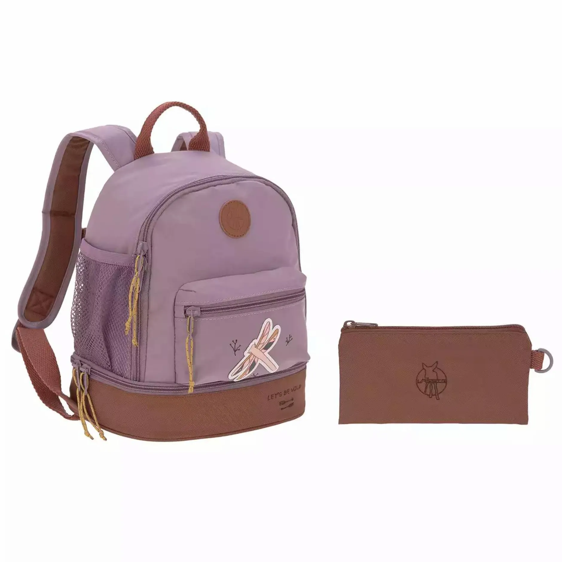 Lu00c4SSIG Mini Backpack Adventure Dragonfly Light Purple*Kinder Kinderrucksäcke