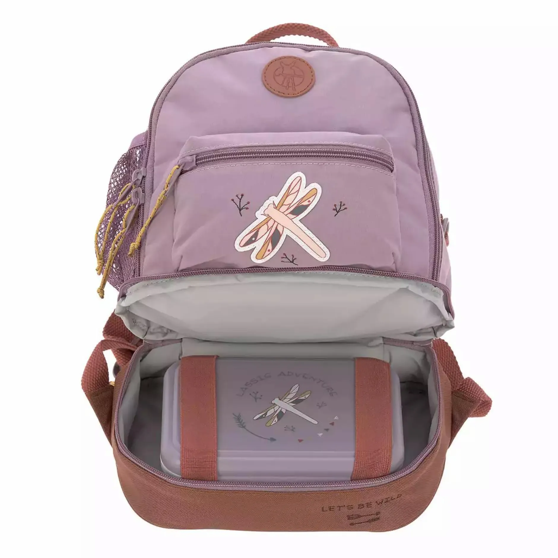 Lu00c4SSIG Mini Backpack Adventure Dragonfly Light Purple*Kinder Kinderrucksäcke
