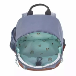 Lu00c4SSIG Mini Backpack Adventure Traktor Blue Denim*Kinder Kinderrucksäcke