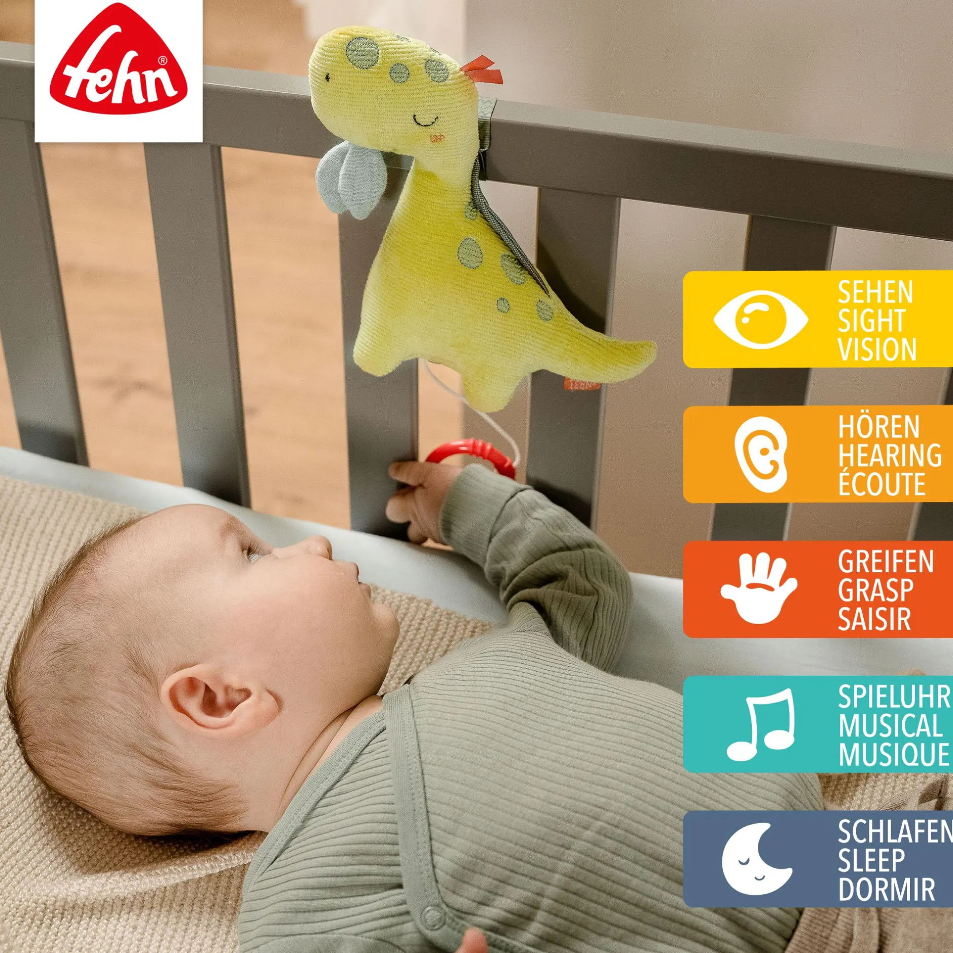 fehn Mini-Spieluhr Dino* Spieluhren