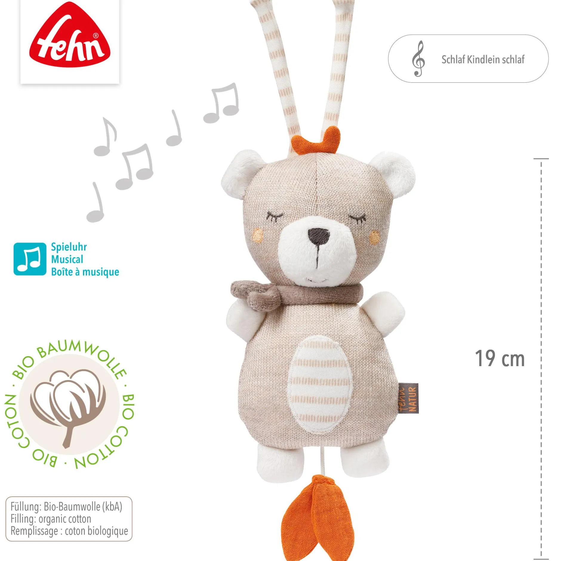 fehn Mini-Spieluhr Teddy* Spieluhren