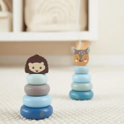 bieco Mini-Stapelturm Igel*Kinder Lernspielzeug|Holzspielzeug
