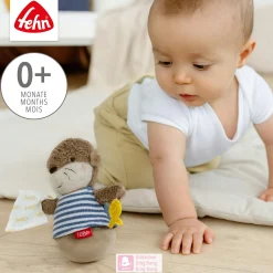 fehn Mini-Stehauf Otter Theo*Kinder Lernspielzeug