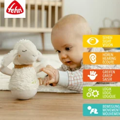 fehn Mini-Stehauf Schaf* Kuscheltiere