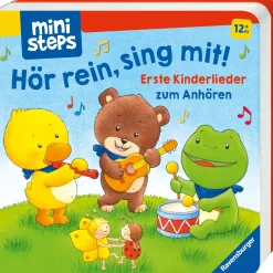 Ravensburger ministeps Hör rein, sing mit! Erste Kinderlieder zum Anhören*Kinder Kinderbücher