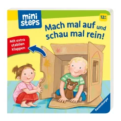 Ravensburger ministeps Mach auf und schau mal rein*Kinder Kinderbücher
