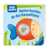 Ravensburger ministeps: Meine bunten Ri-Ra-Rasseltiere*Kinder Kinderbücher|Rasseln & Greiflinge