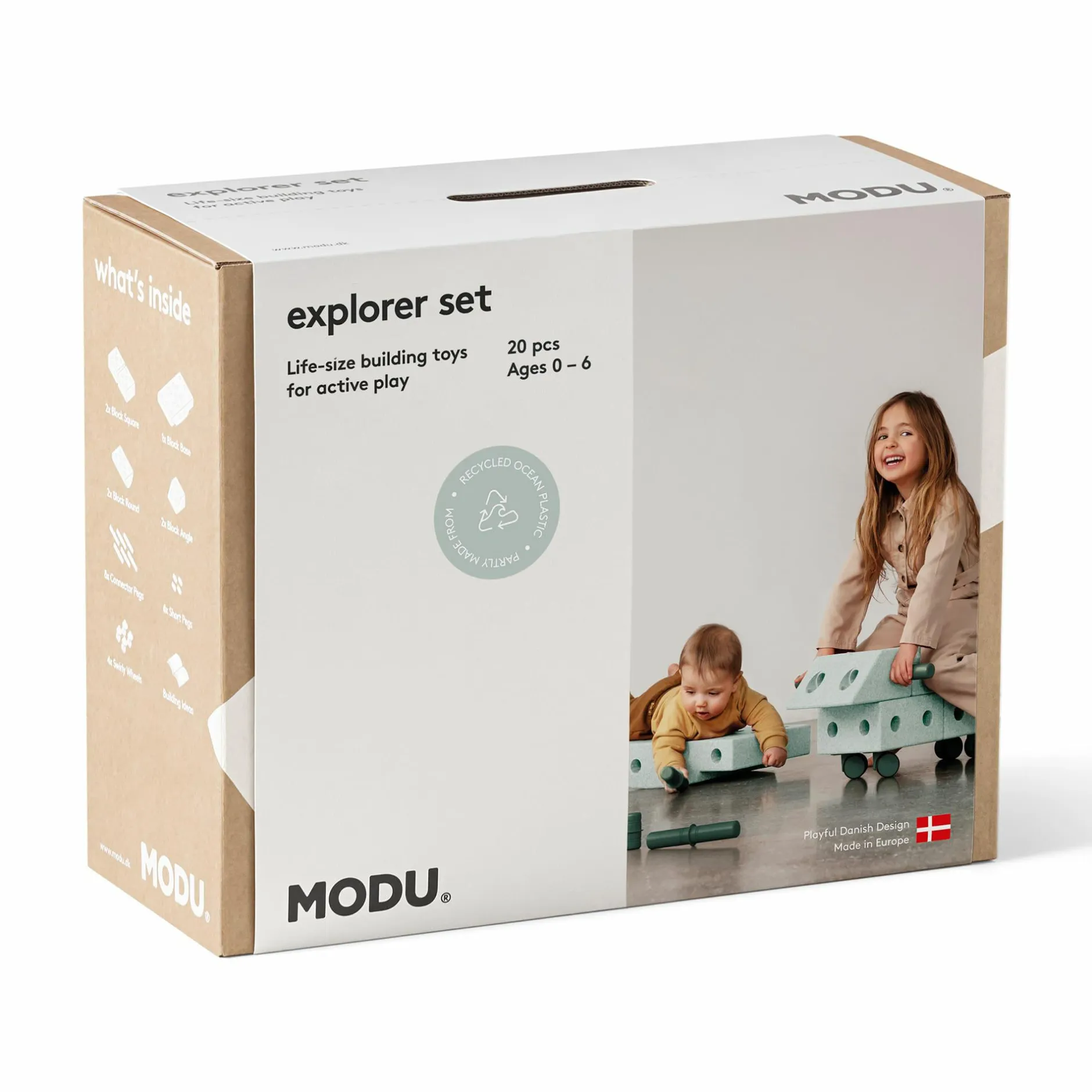 MODU Explorer Set*Kinder Konstruktionsspielzeug|Lernspielzeug