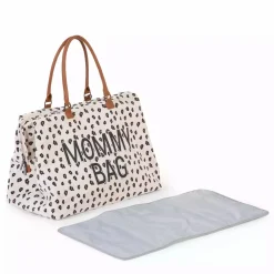 CHILDHOME Mommy Bag Wickeltasche Canvas Leopard* Wickeltaschen