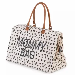 CHILDHOME Mommy Bag Wickeltasche Canvas Leopard* Wickeltaschen