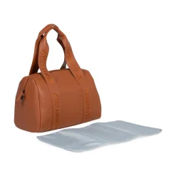 CHILDHOME Mommy Club Wickeltasche Simili Leder Braun* Wickeltaschen