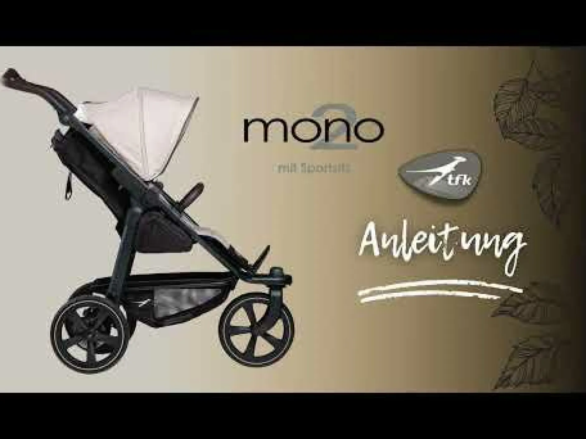 TFK Mono 2 Sportsitz Premium Grau*Kinder Kinderwagen Zubehör