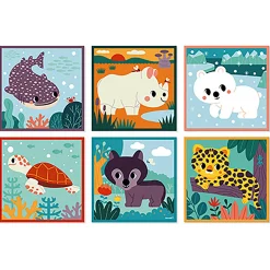 Janod Motivwürfel Tiere*Kinder Lernspielzeug|Spielzeug Ab 2 Jahre