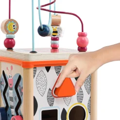 TOPBRIGHT Motorikwürfel*Kinder Holzspielzeug