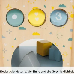 LITTLE ONE Motorikwürfel Joy*Kinder Holzspielzeug