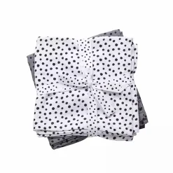 done by deer Mullwindeln Happy Dots Grey* Mullwindeln|Mullwindeln