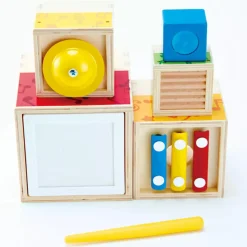 Hape Musik-Stapelwürfel*Kinder Lernspielzeug|Musik